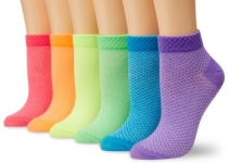 K. Bell Socks Women’s Solid Pique
