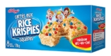 Kellogg’s Rice Krispies Square Bars, Rainbow, 176 Gram