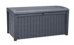 Keter Borneo 110 Gallon Deck Box, Grey