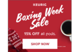 Keurig Boxing Week Sale