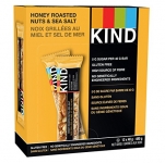 KIND Bars, Honey Roasted Nuts & Sea Salt, 12 x 40g
