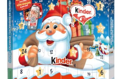 KINDER CHOCOLATE Advent Calendar Book