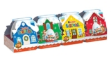 Kinder Surprise Christmas Village, 4 Count