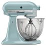 KitchenAid Artisan Design Series 5-Quart Tilt-Head Stand Mixer with Glass Bowl
