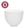 KitchenAid Ceramic Bowl 5-Quart – Mermaid Lace White