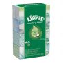 Kleenex Soothing Lotion Facial Tissues, 4 Flat Boxes, 110 Tissues Per Box