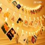 KNONEW LED Photo Clip String Lights – 20 Photo Clips
