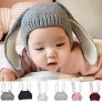 KOKOBUY Baby Winter Cap Cute Warm Rabbit Ears Knitted Beanies Hat