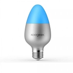 Koogeek Wifi Smart LED Light Bulb E26, 8W Multicolor Dimmable Light
