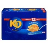 Kraft Dinner Original Macaroni & Cheese, 12 Pack