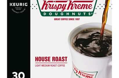 Krispy Kreme Doughnuts Smooth House Roast K-Cup Pods, 30 Count