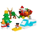 LEGO Duplo Town Santa’s Winter Holiday Building Kit, 45 Piece