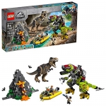 LEGO Jurassic World T. rex vs Dino-Mech Battle
