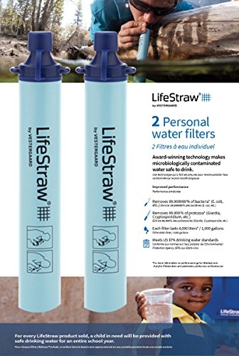 LifeStraw Personal Water Filter (Pack of 2)