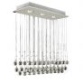 Lightess Ceiling Lighting Crystal Chandelier Modern Elegant Pendant Lamp Flush Mount Light Fixtures
