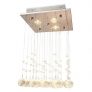Lightess Modern Crystal Chandelier Lighting Pendant Lamp Flush Mount Light Fixtures