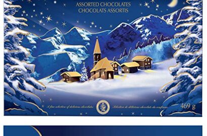 Lindt Christmas Alpine Village Assorted Chocolates Gift Box