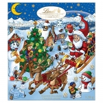 Lindt Kids Christmas Assorted Milk Chocolate Advent Calendar, 128 Grams