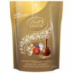 Lindt Lindor Assorted Chocolates Pouch, 250g