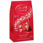 Lindt Lindor Milk Chocolate, Jumbo Bag, 650g