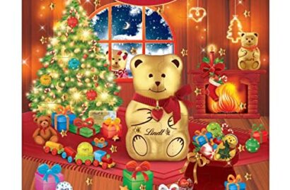 Lindt TEDDY Assorted Milk Chocolate Advent Calendar 2022, 128 Grams