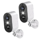 LIWAN Security Cameras Wireless Outdoor 2-Pack