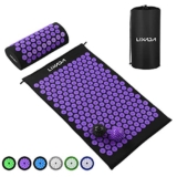 Lixada Acupressure Mat and Pillow Set with 2pcs Massage Balls