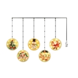 Lixada Christmas Hanging Light Decoration, Indoor/Outdoor