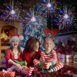 Lixada Fireworks Light Christmas String Lights with Remote Control
