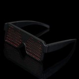 Lixada LED Animated Rechargeable Glasses