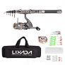 Lixada Telescopic Fishing Rod and Reel Combos Full Kit