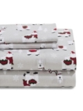 Distinctly Home Llama Drama 4-Piece Flannel Sheet Set