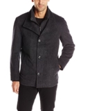 London Fog Men’s Ashland Wool Coat with Inner Bib