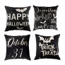 LUTER 4Pcs Halloween Pillow Case