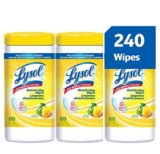 Lysol Disinfecting Surface Wipes, Citrus, 3X80 Wipes