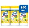 Lysol Disinfecting Surface Wipes, Citrus, 3X80 Wipes