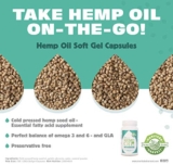 Manitoba Harvest Hemp Oil (1000mg), 60 Count Soft Gels