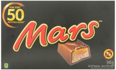 Mars Chocolate Halloween Candy Bars, 50 count