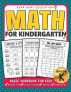 Math for Kindergarten : Basic Workbook for Kids