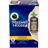 Maxwell House Morning Blend Coffee 100% Compostable Pods, 6 Boxes of 12 Pods