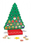 Melissa & Doug Countdown to Christmas Wooden Advent Calendar – Magnetic Tree, 25 Magnets