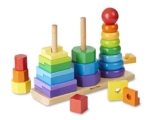 Melissa & Doug Geometric Stacker