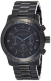 Michael Kors Men’s Black Tonal Runway Watch