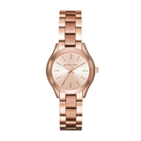 Michael Kors Mini Slim Runway Rose Goldtone Watch
