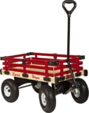 Millside Industries Wooden Express Wagon, 16-Inch X 34-Inch