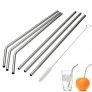 MIXIAO Stainless Steel Drinking Straws