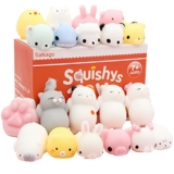 Mochi Squishys Toys, Satkago 20 Pcs Kawaii Mini Squishys