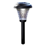 Moonrays Payton Solar-Powered Plastic LED Path Light, 8-Pack