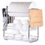 Decdeal 3-Tier Multi-Functional Dish Rack