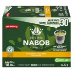 Nabob Breakfast Blend, Single Serve Coffee Pods, 30 Pods, 292G